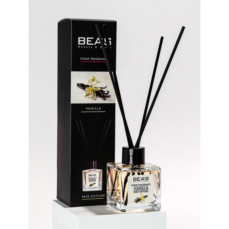 Ароматический диффузор с палочками BEA'S Vanilla - Ванила - 50 ml