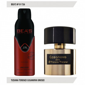 BEA'S Дезодорант U726 Tiziana Terenzi Casanova Unisex 200 мл