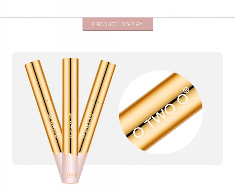 9981 O.TWO.O Тушь для ресниц Gold Mascara 10g