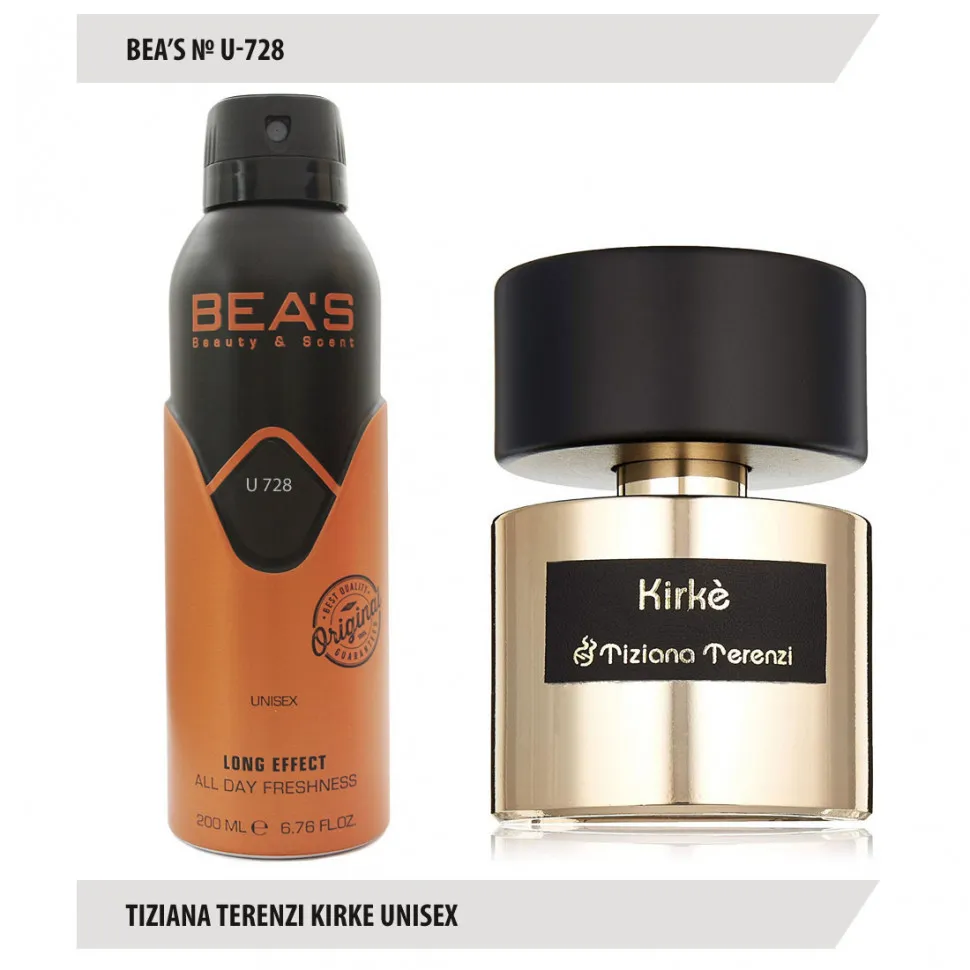 BEA'S Дезодорант U728 Tiziana Terenzi Kirke Unisex 200 мл