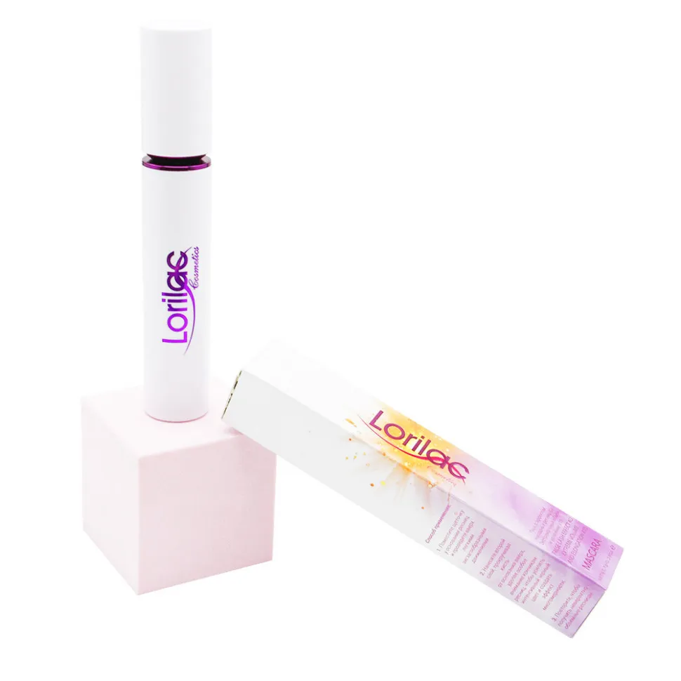 Lorilac Тушь для ресниц 4D водостойкая удлиняющая черная с эффектом накладных ресниц 7 мл E023-3