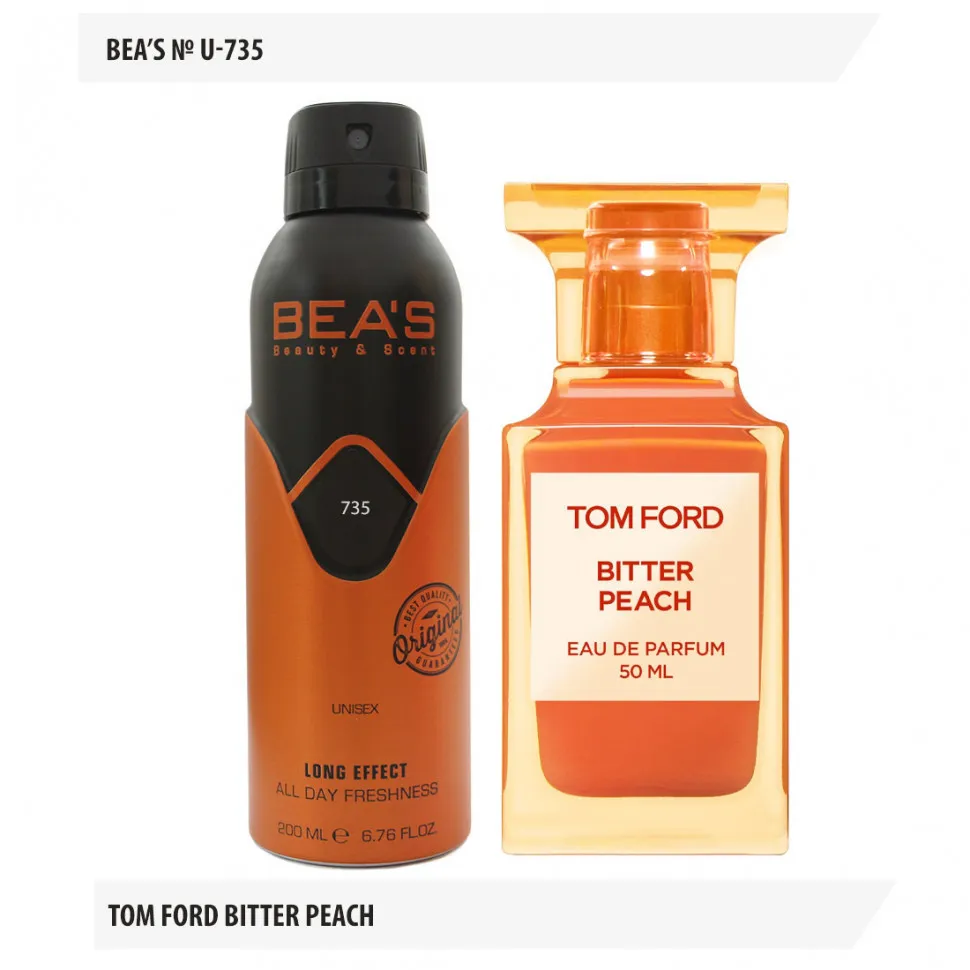 BEA'S Дезодорант U735 Tom Ford Bitter Peach Unisex 200 мл