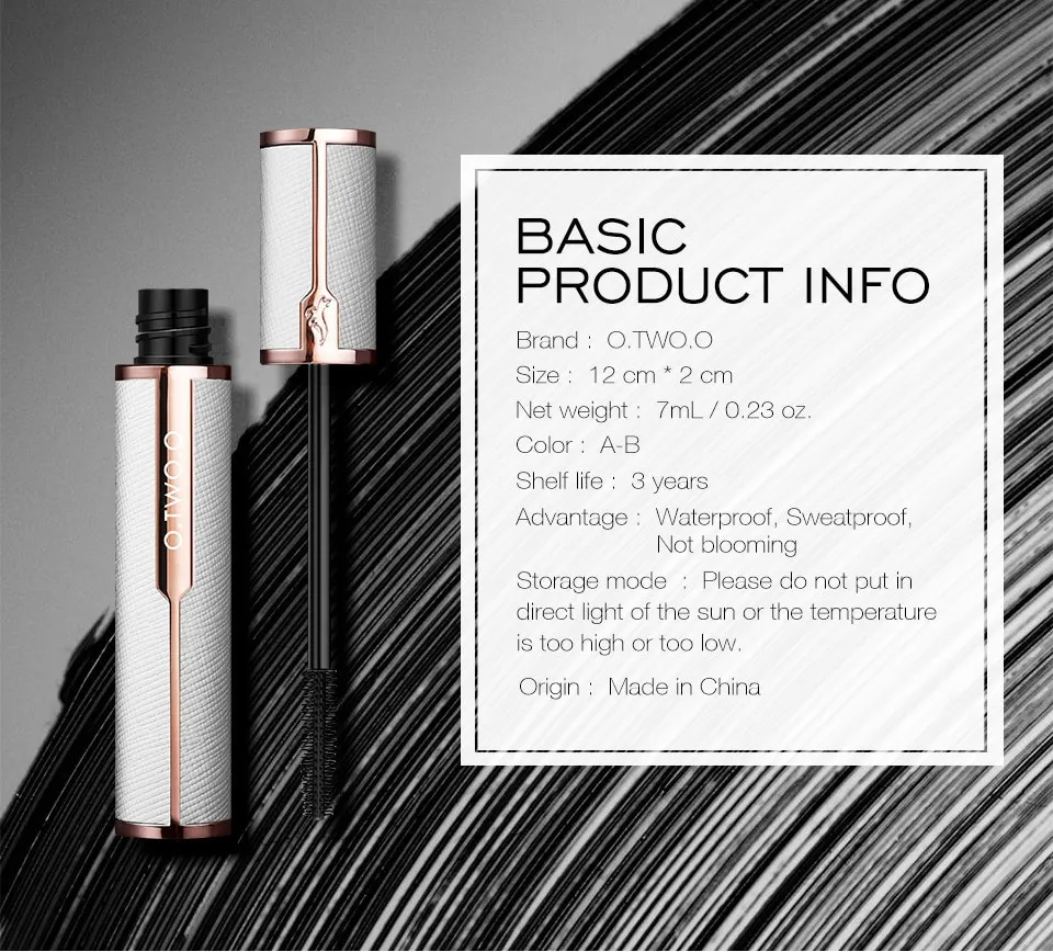 YG001В O.TWO.O Тушь для ресниц 7.5 ml