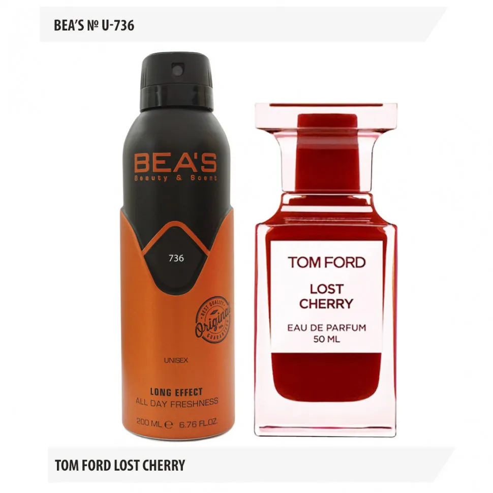 BEA'S Дезодорант U736 Tom Ford Lost Cherry Unisex 200 мл