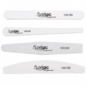 Набор пилок для ногтей Lorilac 4шт