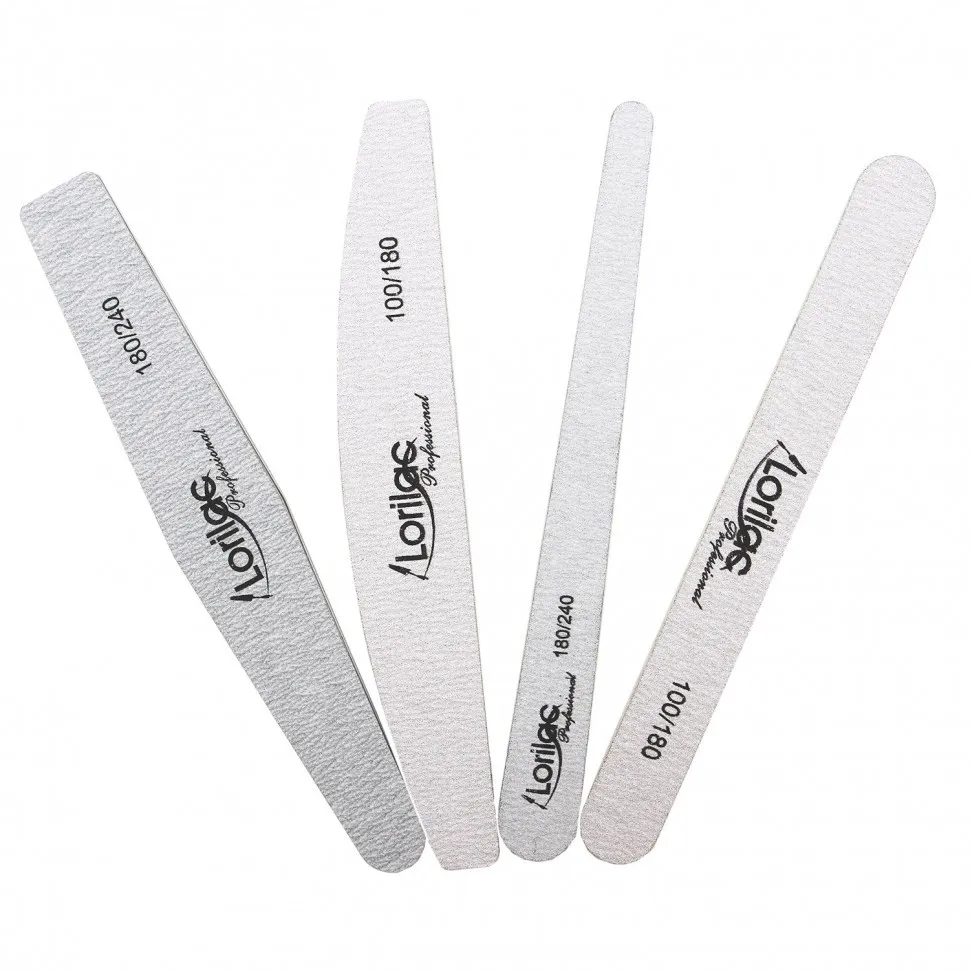 Набор пилок для ногтей Lorilac 4шт