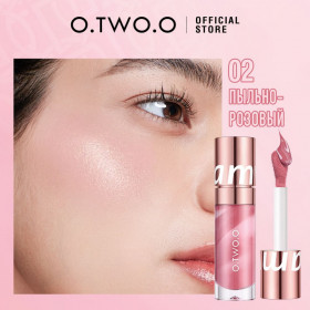 HC002-02 O.TWO.O Жидкие румяна Пыльно-розовый 10.5g