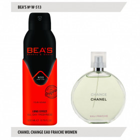 BEA'S Дезодорант W513 Chanel Change Eau Fraiche Women 200 мл