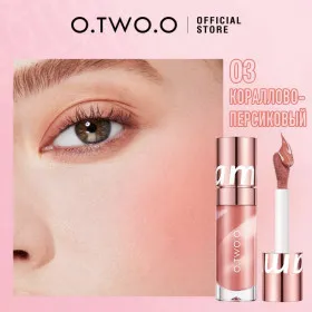 HC002-03 O.TWO.O Жидкие румяна Кораллово-персиковый 10.5g