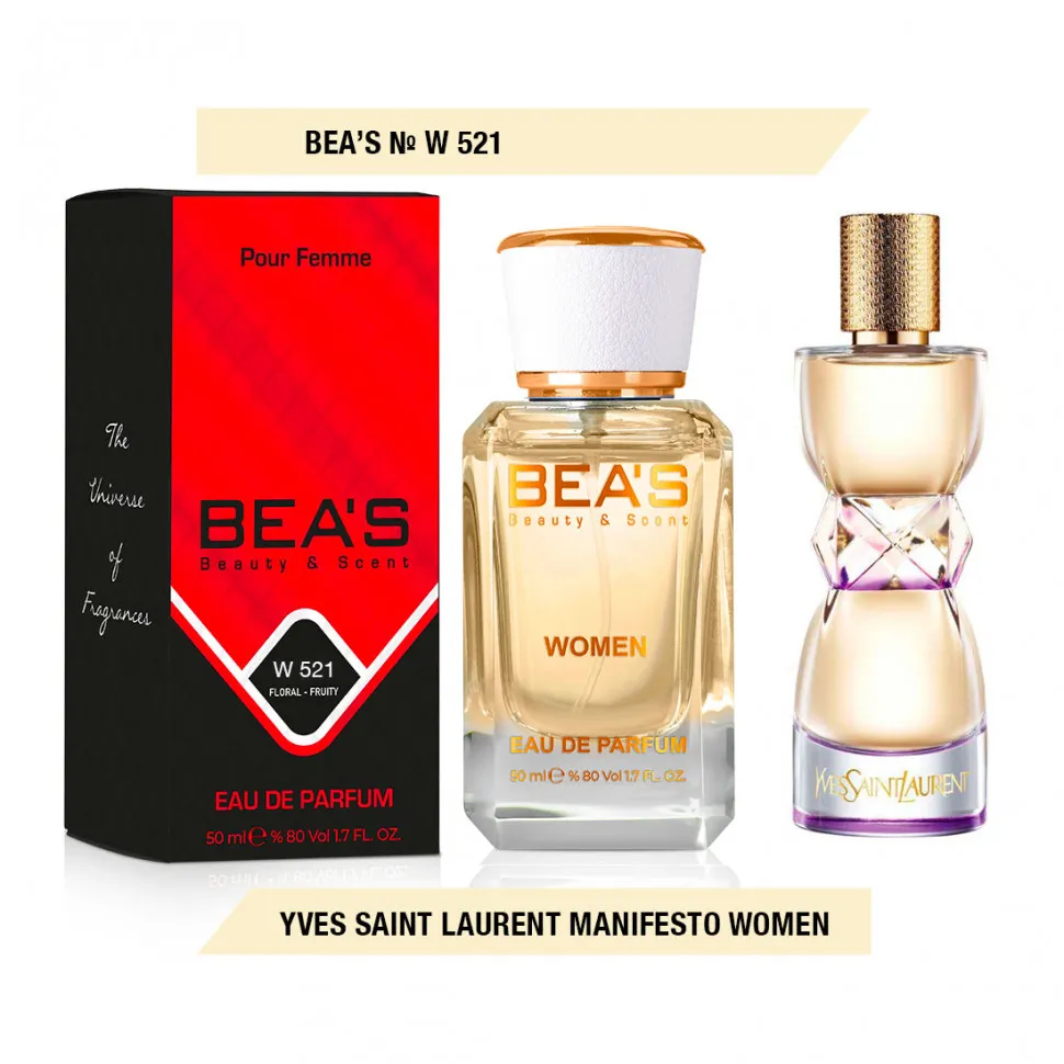 Парфюм BEA'S 50 ml W 521 Yves Saint Laurent Manifesto for women