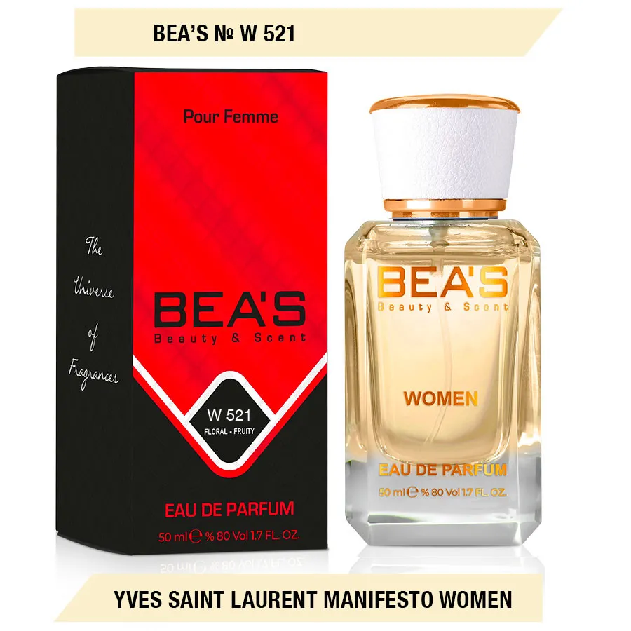 Парфюм BEA'S 50 ml W 521 Yves Saint Laurent Manifesto for women