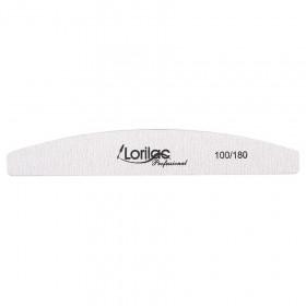 Пилка для ногтей Lorilac - 100/180 (лодочка)