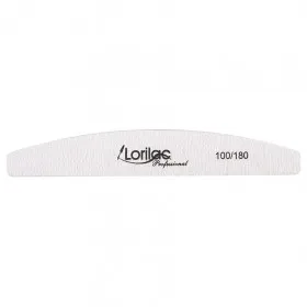 Пилка для ногтей Lorilac - 100/180 (лодочка)