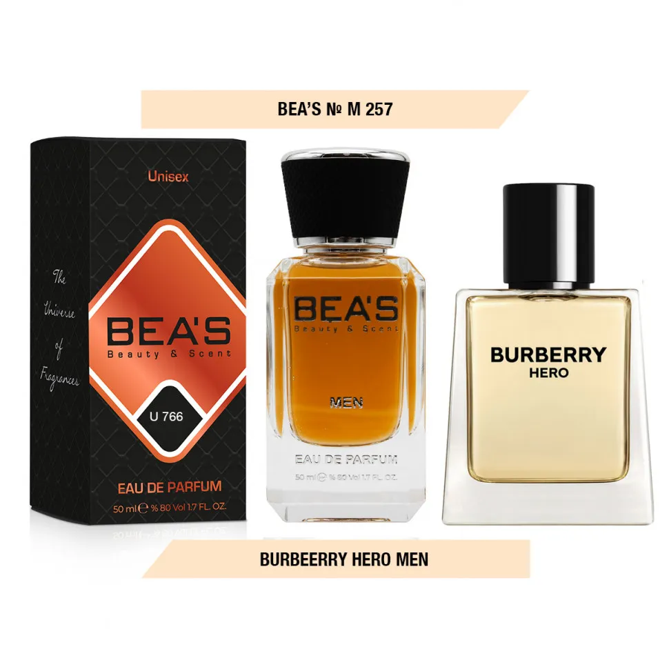 Парфюм BEA'S 50 ml M 257 Burberry Hero Men