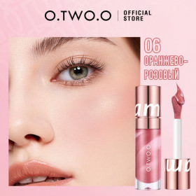 HC002-06 O.TWO.O Жидкие румяна Оранжево-розовый 10.5g