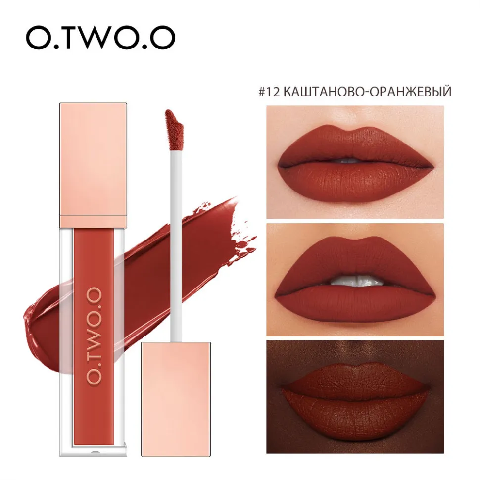 1017-12 O.TWO.O Матовый тинт для губ 5 g