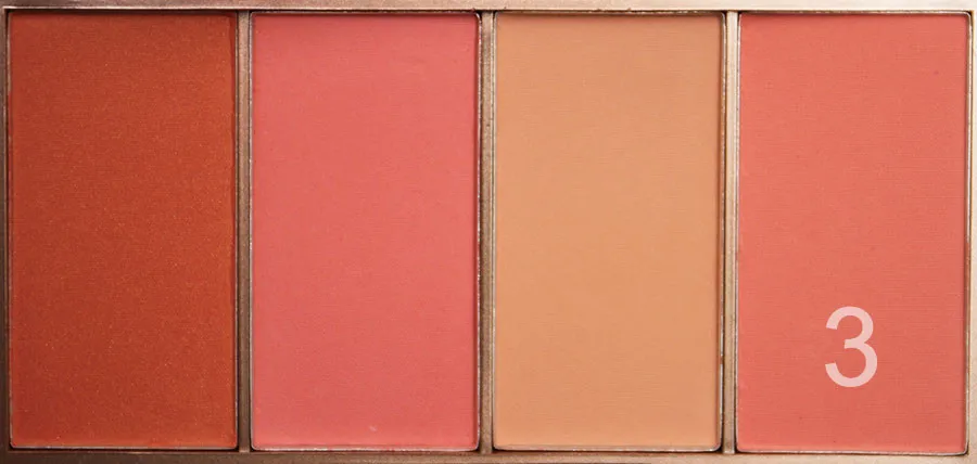 9110-01 O.TWO.O Хайлайтер Contour Grooming Powder 4 цвета 24g