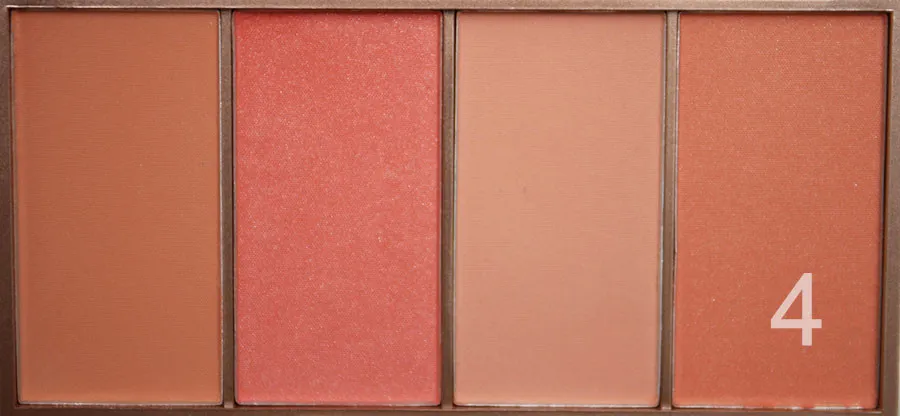 9110-01 O.TWO.O Хайлайтер Contour Grooming Powder 4 цвета 24g