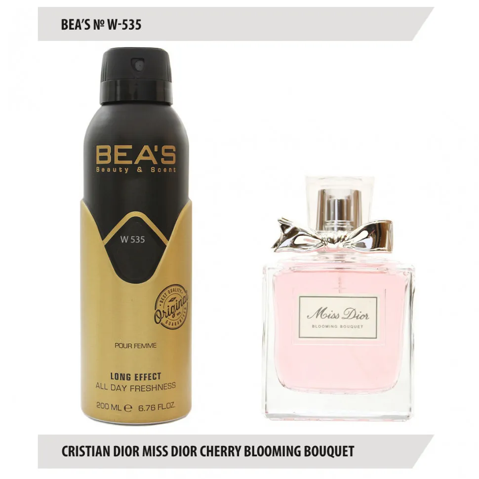 BEA'S Дезодорант W535 Cristian Dior Miss Dior Cherry Blooming Bouquet women 200 мл