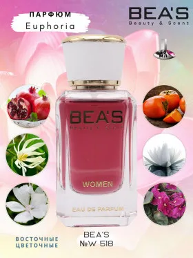 Парфюм BEA'S 50 ml W 518 Calvin Klein Euphoria women