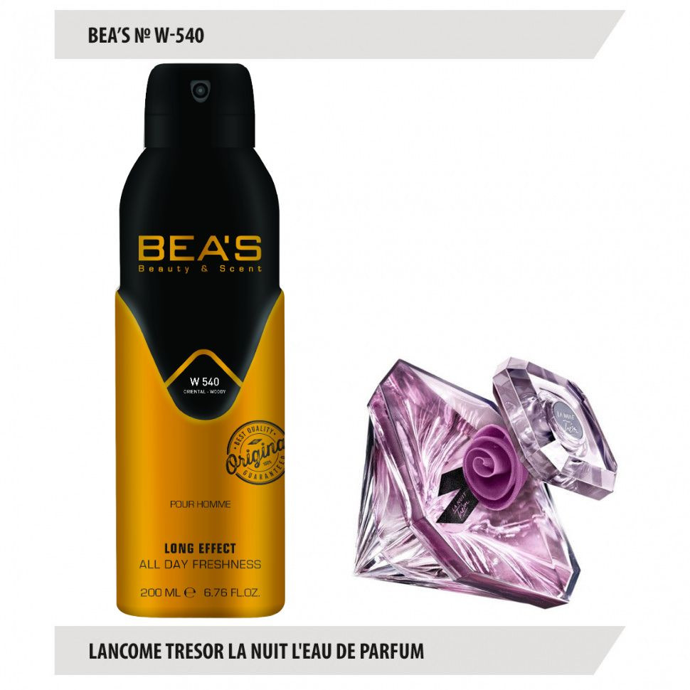 Дезодорант Beas Lancome Tresor La Nuit L'eau De Parfum women 200 мл арт. W 540
