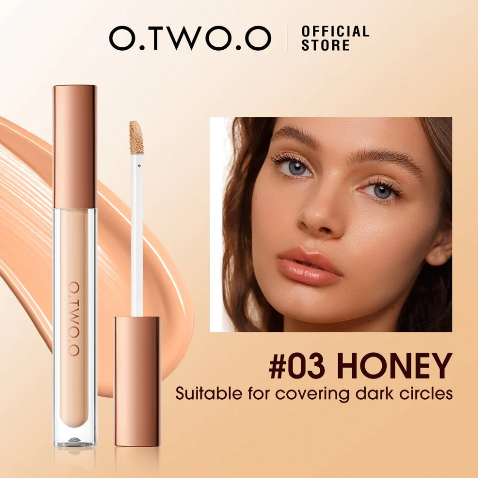 Консилер O.TWO.O Lightweight and seamless 5 g. Honey 03 Арт: SC061