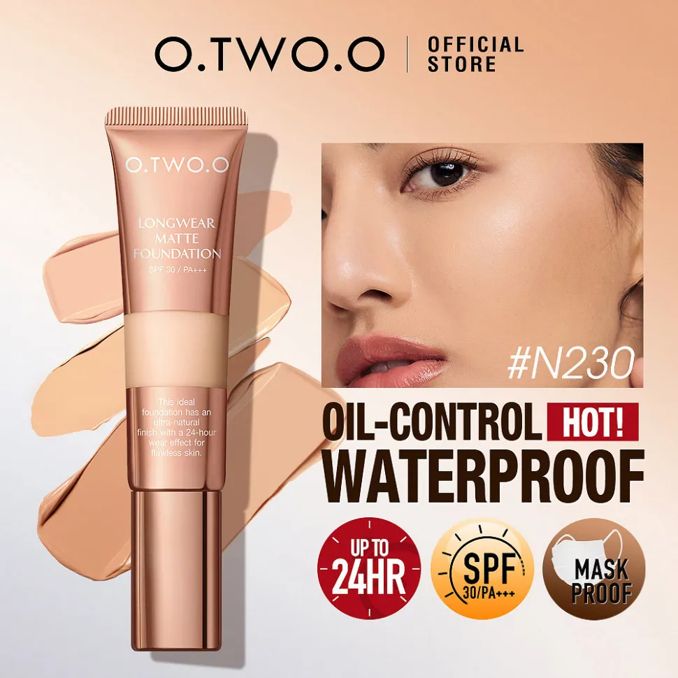 SC059-110 O.TWO.O Консилер Long Wear Matte Finish Liquid Foundation 30ml