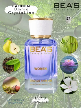 Парфюм BEA'S 50 ml W 531 Bvlgari Omnia Crystalline White women