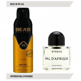 BEA'S Дезодорант W543 Byredo Bal D'afrique Unisex 200 мл