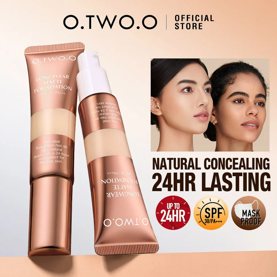 SC059-220 O.TWO.O Консилер Long Wear Matte Finish Liquid Foundation 30ml