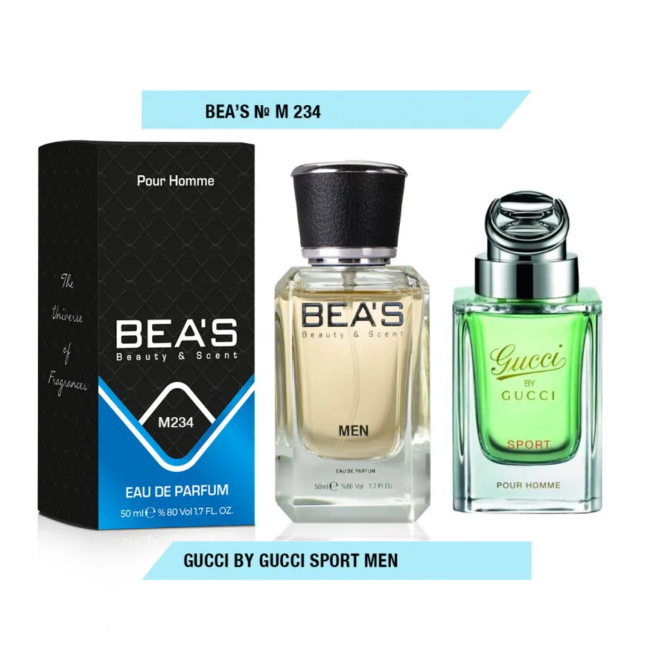Парфюм BEA'S 50 ml M 234 BEA'S Gucci By Gucci Sport for men