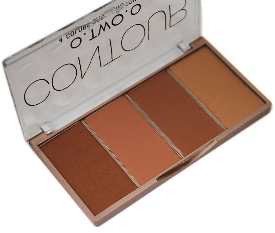 9110-02 O.TWO.O Хайлайтер Contour Grooming Powder 4 цвета 24g