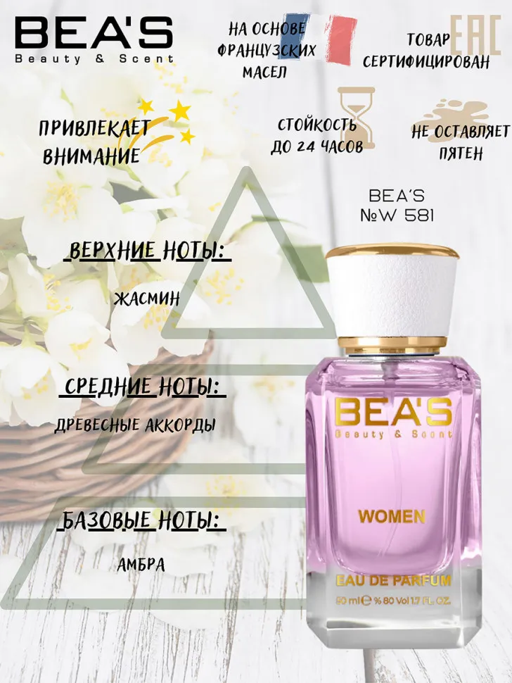 Парфюм BEA'S 50 ml W 581 Thierry Mugler Alien women