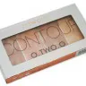 9110-03 O.TWO.O Хайлайтер Contour Grooming Powder 4 цвета 24g