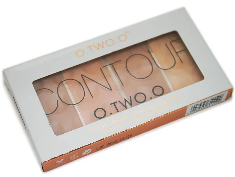 9110-03 O.TWO.O Хайлайтер Contour Grooming Powder 4 цвета 24g