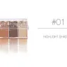 9110-03 O.TWO.O Хайлайтер Contour Grooming Powder 4 цвета 24g