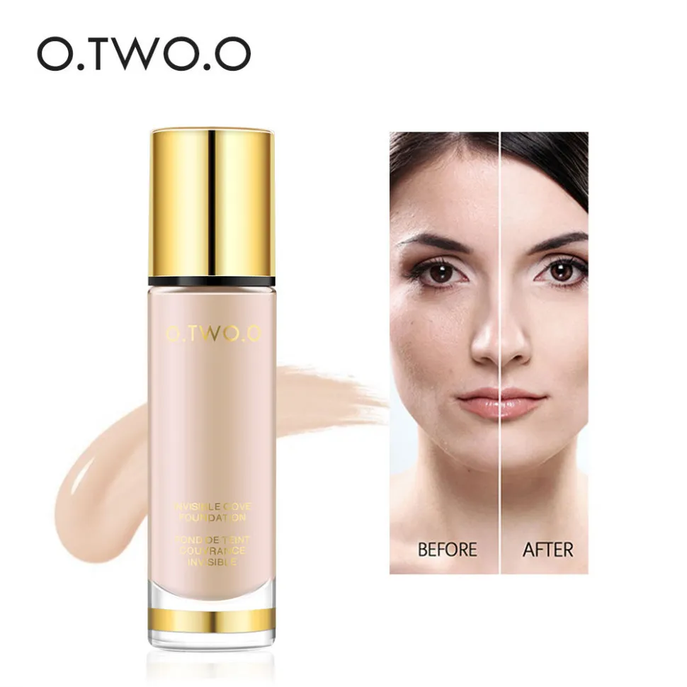 9983-08 O.TWO.O Тональный крем Gold Invisible Cove Foundation 30 ml