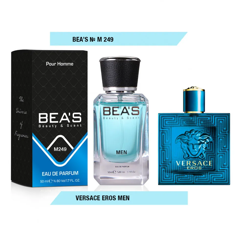 Парфюм BEA'S 50 ml M 249 Versace Eros for men