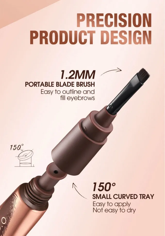 SC071-B01 O.TWO.O Гель для бровей водостойкий Светло-коричневый 7g