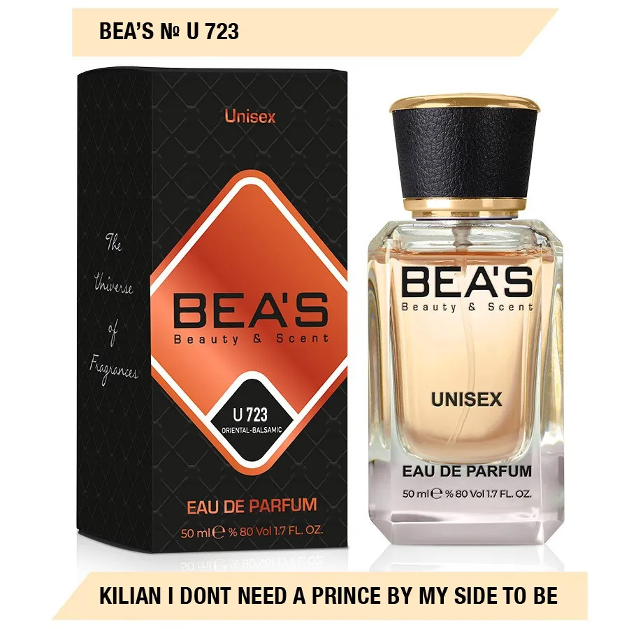 Парфюм BEA'S 50 ml U 723 K. I Don't Need A Prince By My Side To Be A Princess Unisex
