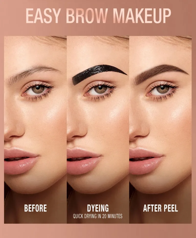 SC071-B02 O.TWO.O Гель для бровей водостойкий Темно-коричневый 7g