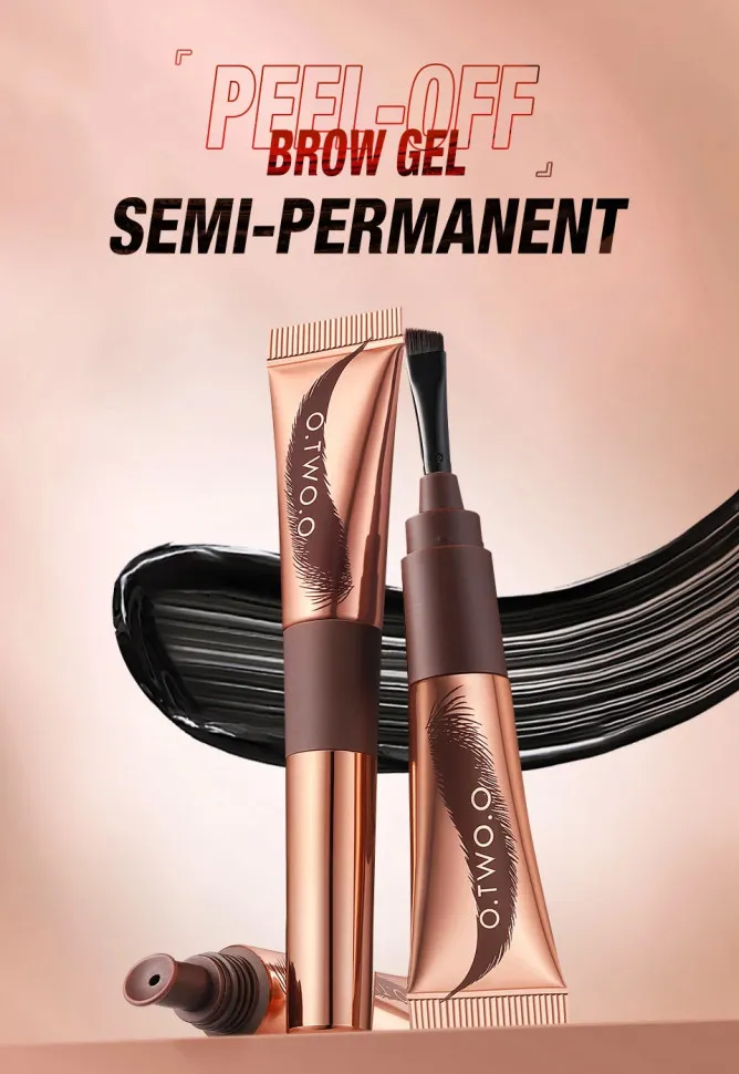 SC071-B02 O.TWO.O Гель для бровей водостойкий Темно-коричневый 7g