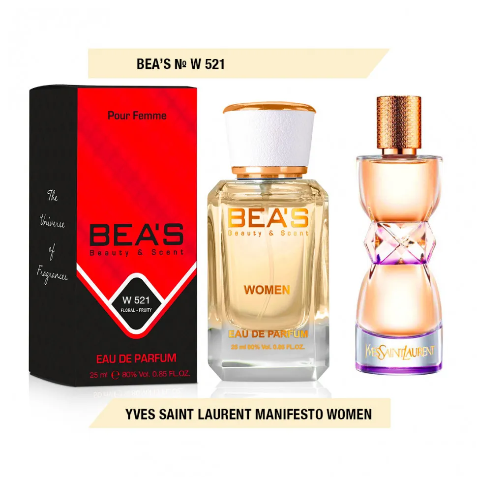 Парфюм BEA'S 25 ml W 521 Yves Saint Laurent Manifesto for women