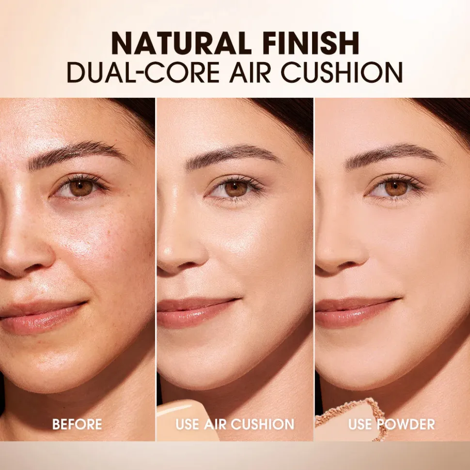 SC067-125 O.TWO.O Крем кушон и пудра для лица 2в1 5,5g+10g Нюдовый