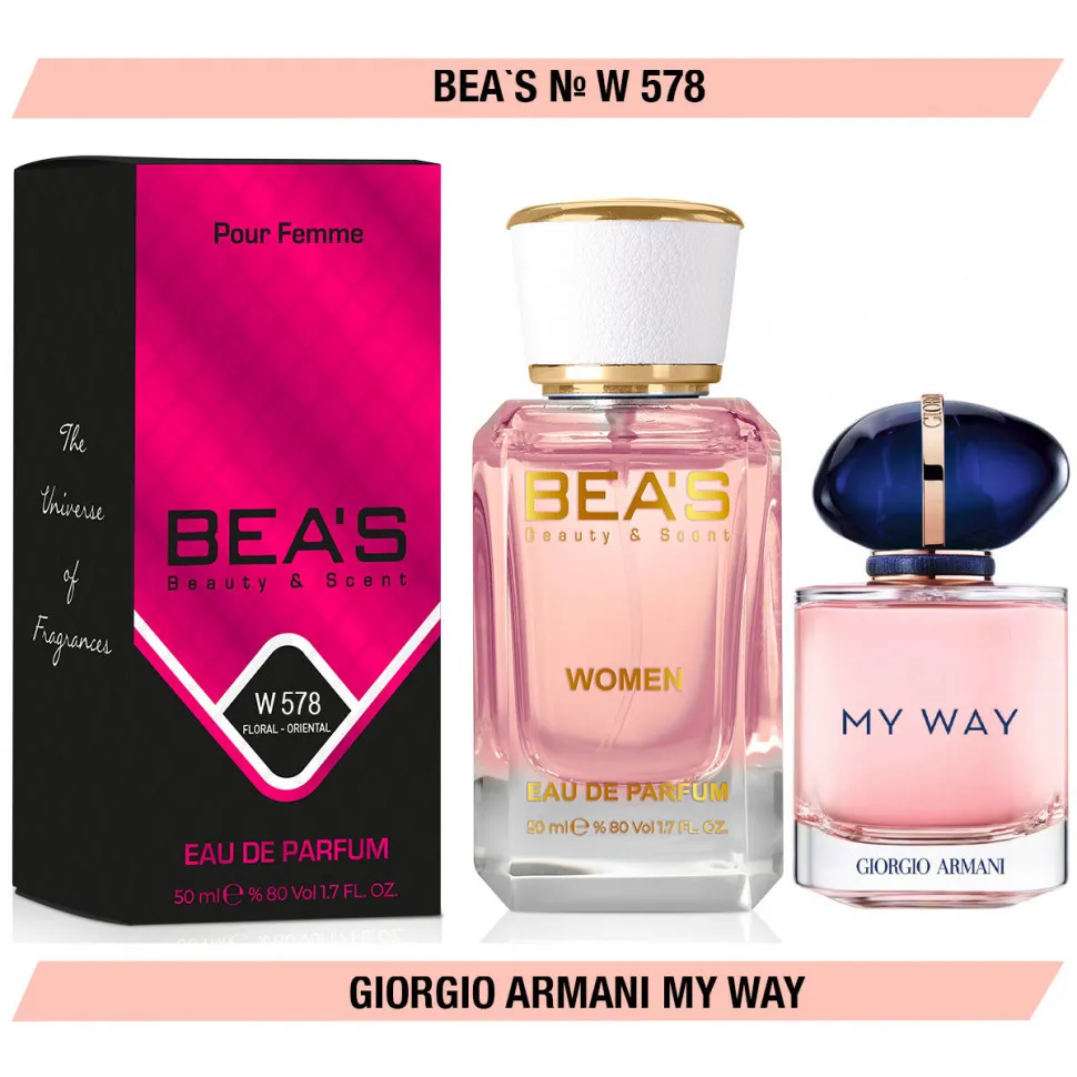 Парфюм BEA'S 50 ml W 578 Giorgio Armani My Way for women