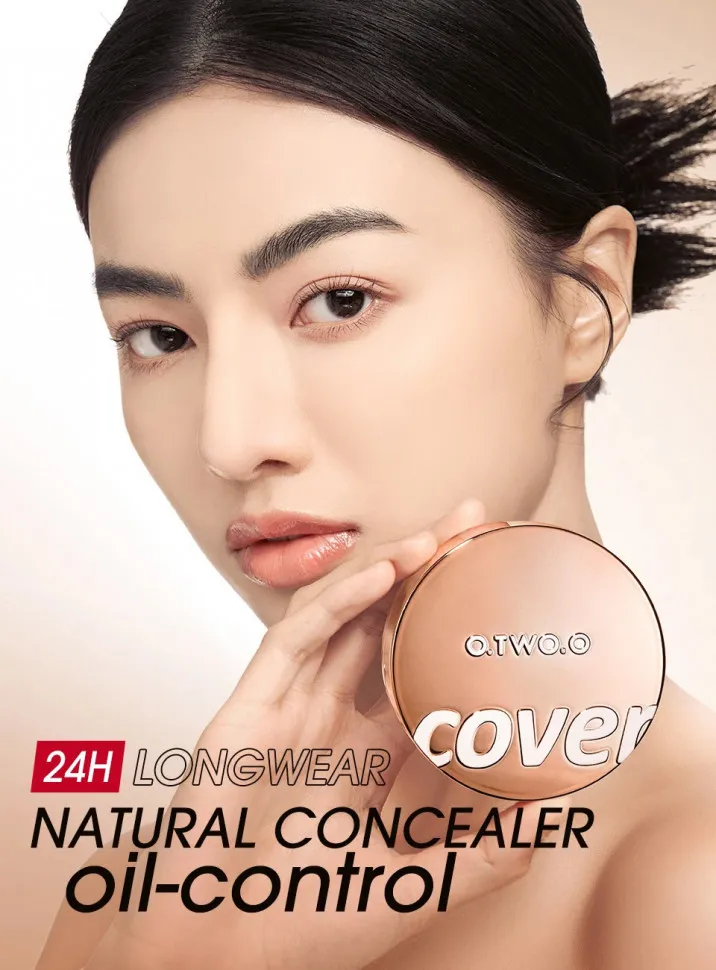 SC067-135 O.TWO.O Крем кушон и пудра для лица 2в1 5,5g+10g Бежевый