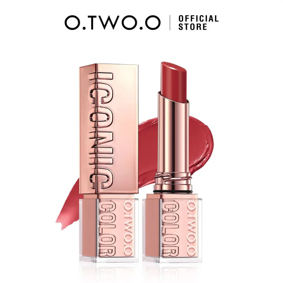 HC009-04 O.TWO.O Сатиновая помада для губ - Персиковый 3.8g