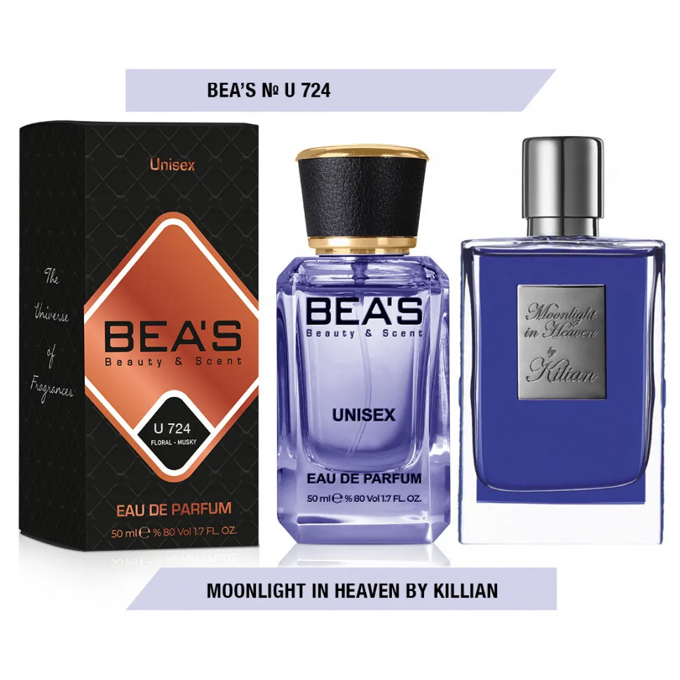 Парфюм BEA'S 50 ml U 724 K Moonlight in Heaven unisex