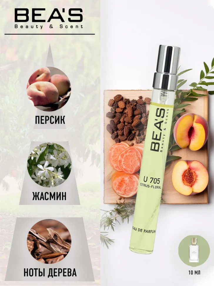 Компактный парфюм BEA'S 10 ml U 705 Ex Nihilo Fleur Narcotique unisex
