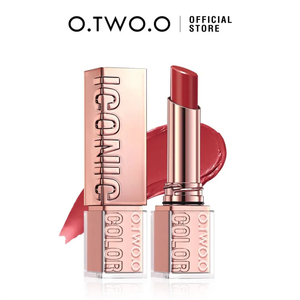 HC009-07 O.TWO.O Сатиновая помада для губ - Личи розовый 3.8g